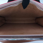 Fendi Demijule Red Brown Leather Shoulder — view 9