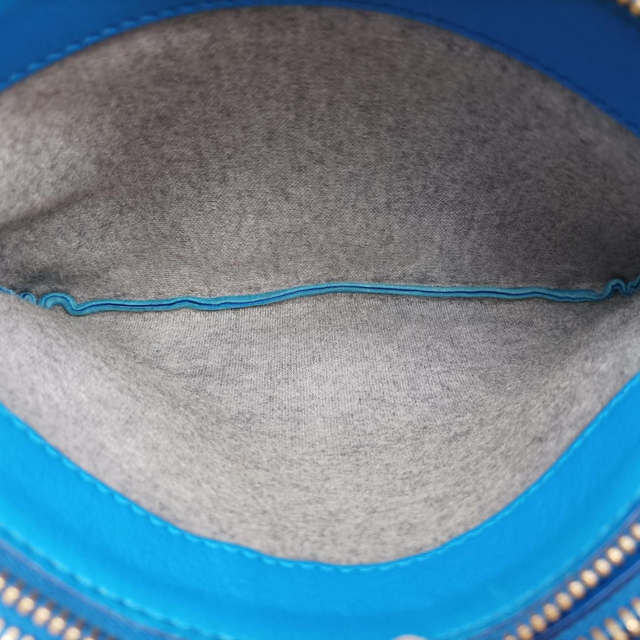 Celine Trio Blue Leather Shoulder — view 9