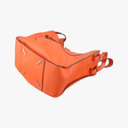 Loewe Hammock Orange Leather Shoulder — view 4
