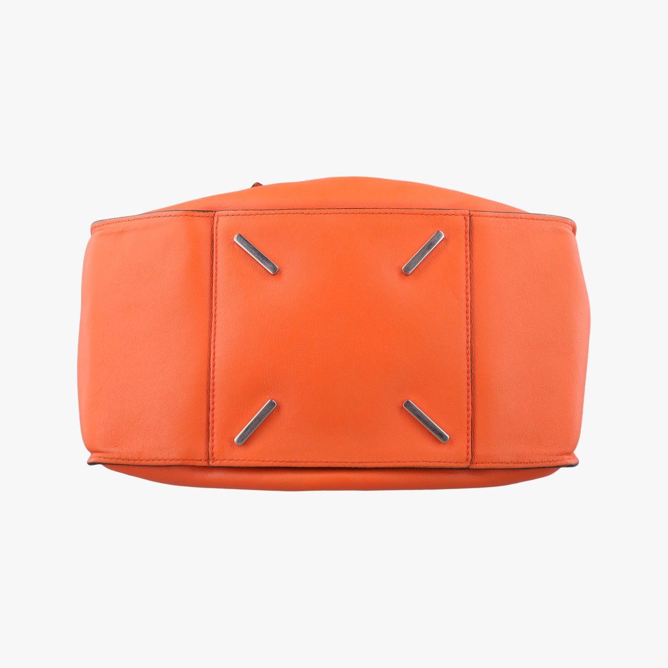 Loewe Hammock Orange Leather Shoulder — view 3