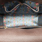 Gucci Bamboo Webbing Line Butterfly Brown Multicolor Leather Shoulder — view 9