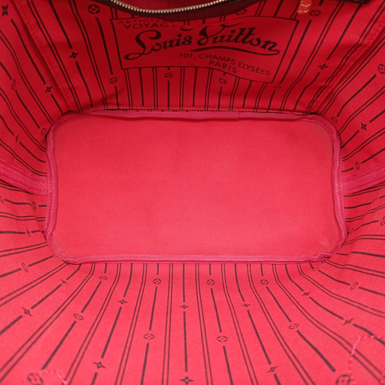 Louis Vuitton Neverfull MM Ebene Damier Canvas — view 9