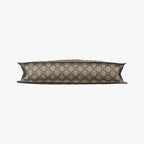 Gucci GG Supreme Kingsnake Beige Black Canvas Leather Shoulder — view 3