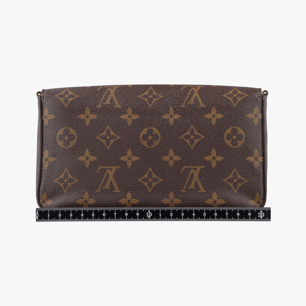 Louis Vuitton Pochette Felicie Monogram Brown Canvas Shoulder — view 2