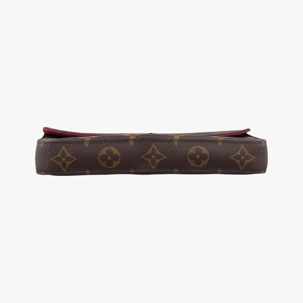 Louis Vuitton Pochette Felicie Monogram Brown Canvas Shoulder — view 3
