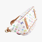 Louis Vuitton Rita Blanc Monogram Multicolor Handbag — view 7