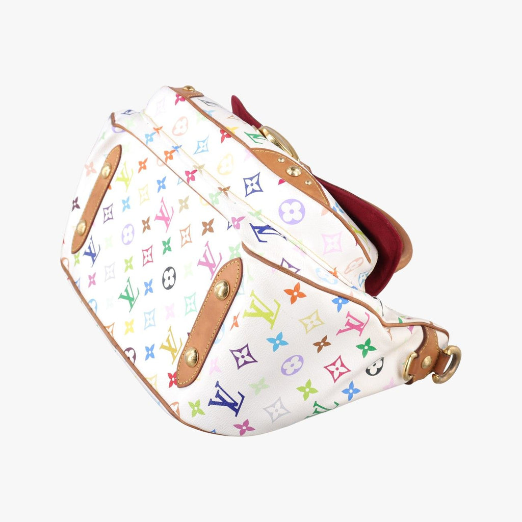 Louis Vuitton Rita Blanc Monogram Multicolor Handbag — view 4
