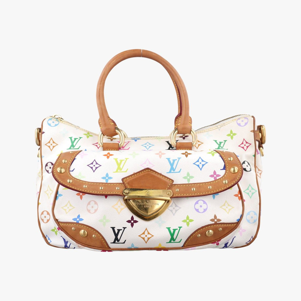 Louis Vuitton Rita Blanc Monogram Multicolor Handbag