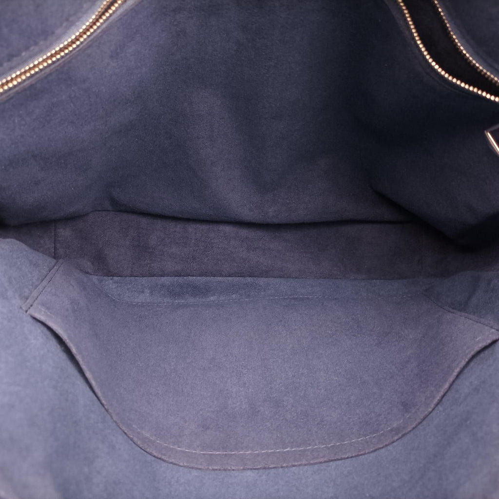 Louis Vuitton Alma Briefcase MM Blue Taurillon Leather — view 9