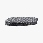 Dior Saddle Navy Gray Jacquard Shoulder — view 3