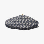 Dior Saddle Navy Gray Jacquard Shoulder — view 4