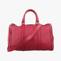 Gucci Guccissima Trim Web Joy Red Leather Shoulder