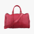 Gucci Guccissima Trim Web Joy Red Leather Shoulder