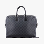 Louis Vuitton Porte Documents Jules Noir Damier Graphite — view 2