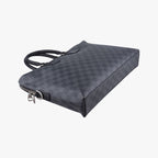 Louis Vuitton Porte Documents Jules Noir Damier Graphite — view 5