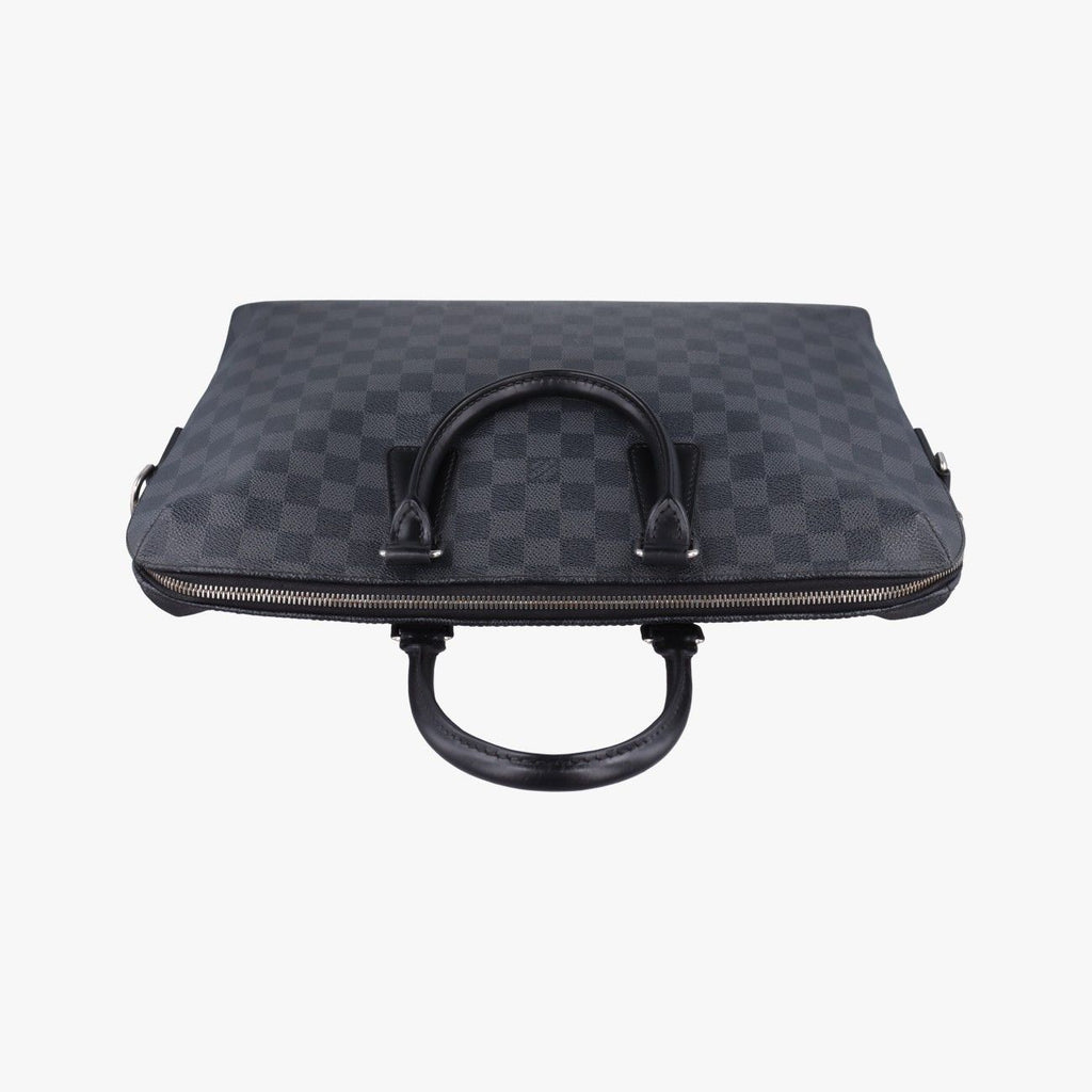 Louis Vuitton Porte Documents Jules Noir Damier Graphite — view 8