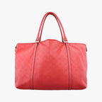 Gucci Guccissima Red Leather Handbag