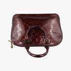 Louis Vuitton Alma PM Amarante Vernis Handbag — view 8