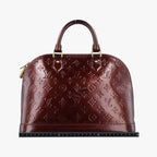 Louis Vuitton Alma PM Amarante Vernis Handbag — view 2