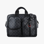 Louis Vuitton Utility Business Black Damier Graphite Tote