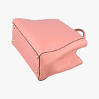 Fendi Petit Toujour Pink Leather Shoulder — view 6