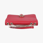 Gucci Interlocking Red Leather Shoulder — view 8