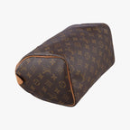 Louis Vuitton Speedy 25 Monogram Brown Canvas Handbag — view 5