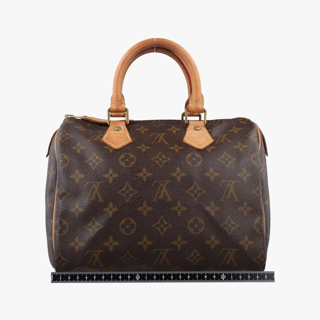 Louis Vuitton Speedy 25 Monogram Brown Canvas Handbag — view 2