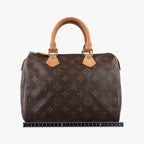 Louis Vuitton Speedy 25 Monogram Brown Canvas Handbag — view 2