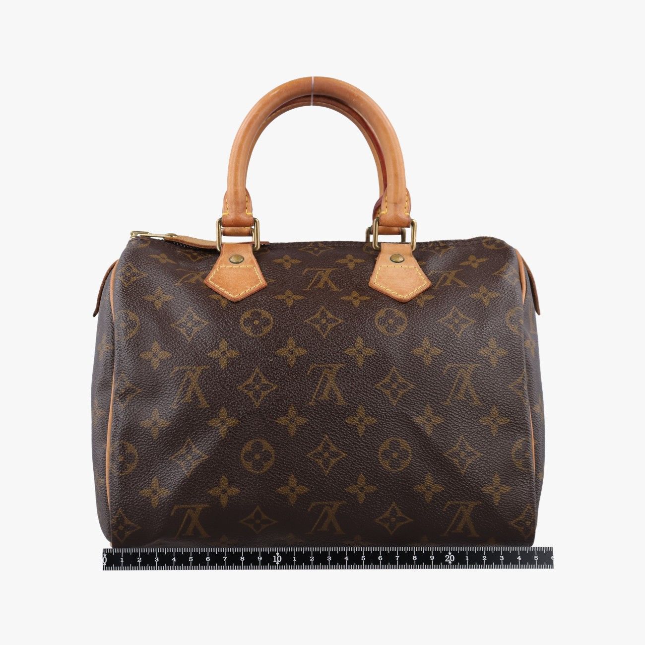 Louis Vuitton Speedy 25 Monogram Brown Canvas Handbag — view 2