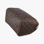 Louis Vuitton Speedy 25 Monogram Brown Canvas Handbag — view 6