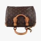 Louis Vuitton Speedy 25 Monogram Brown Canvas Handbag — view 8