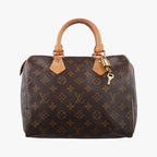 Louis Vuitton Speedy 25 Monogram Brown Canvas Handbag