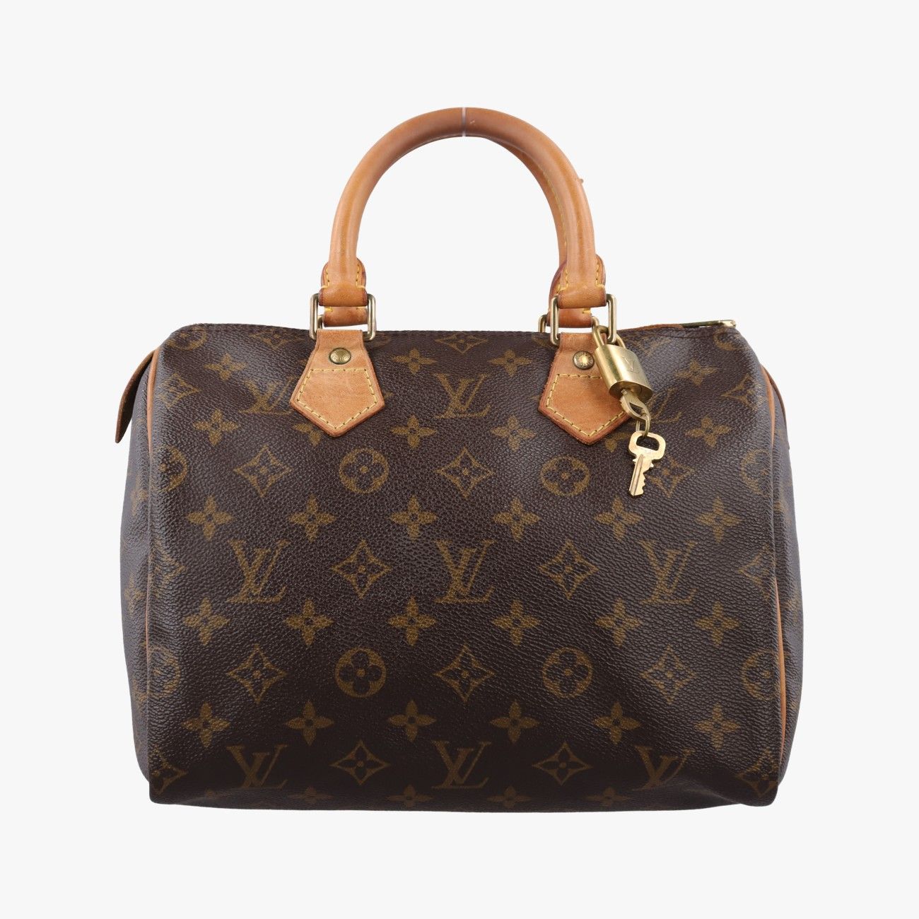 Louis Vuitton Speedy 25 Monogram Brown Canvas Handbag