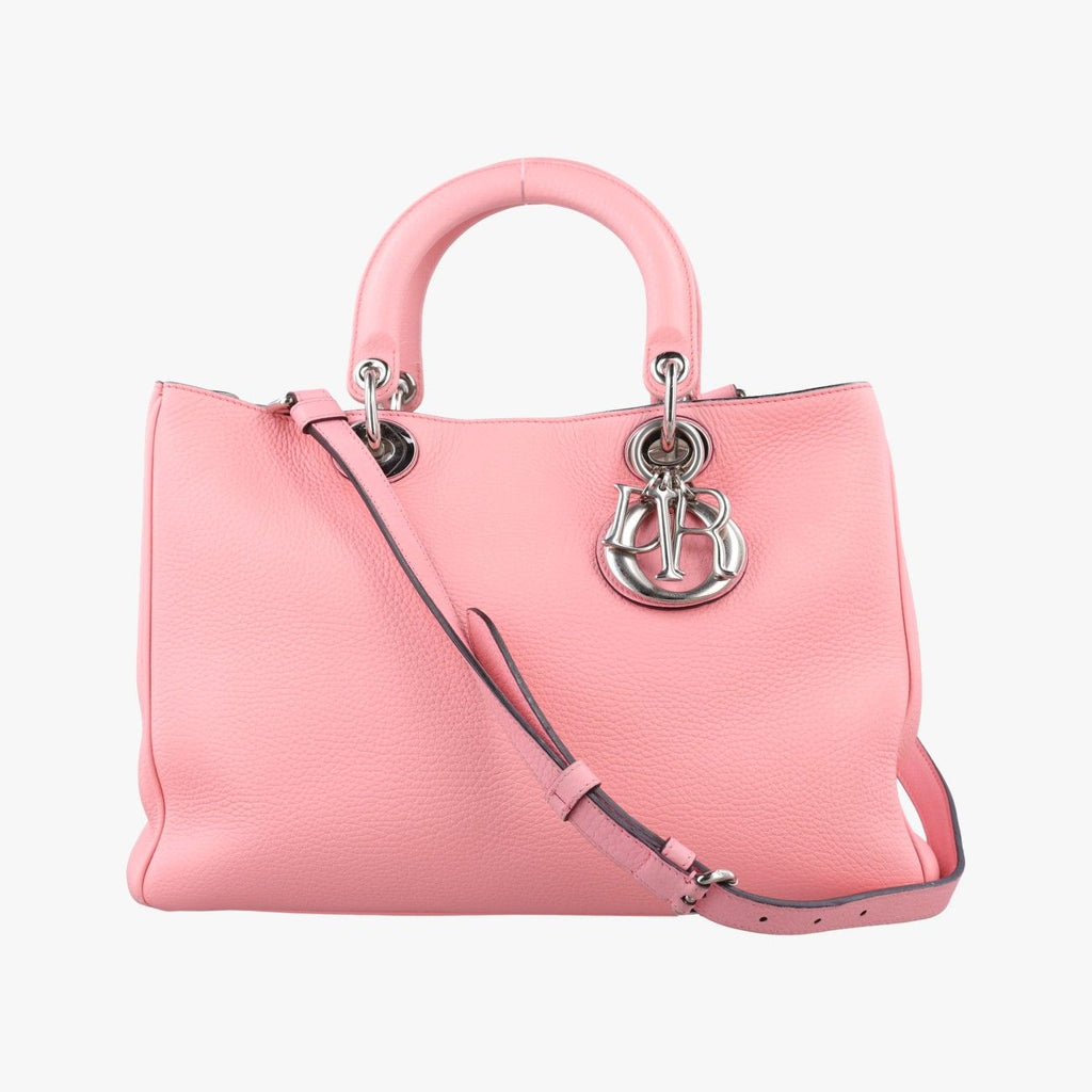 Dior Diorissimo Pink Leather Shoulder