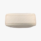 Dior Oblique Beige Nylon Calf Leather Handbag — view 3