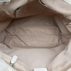 Dior Oblique Beige Nylon Calf Leather Handbag — view 9