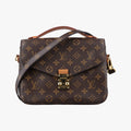 Louis Vuitton Pochette Metis MM Monogram Brown Canvas Handbag