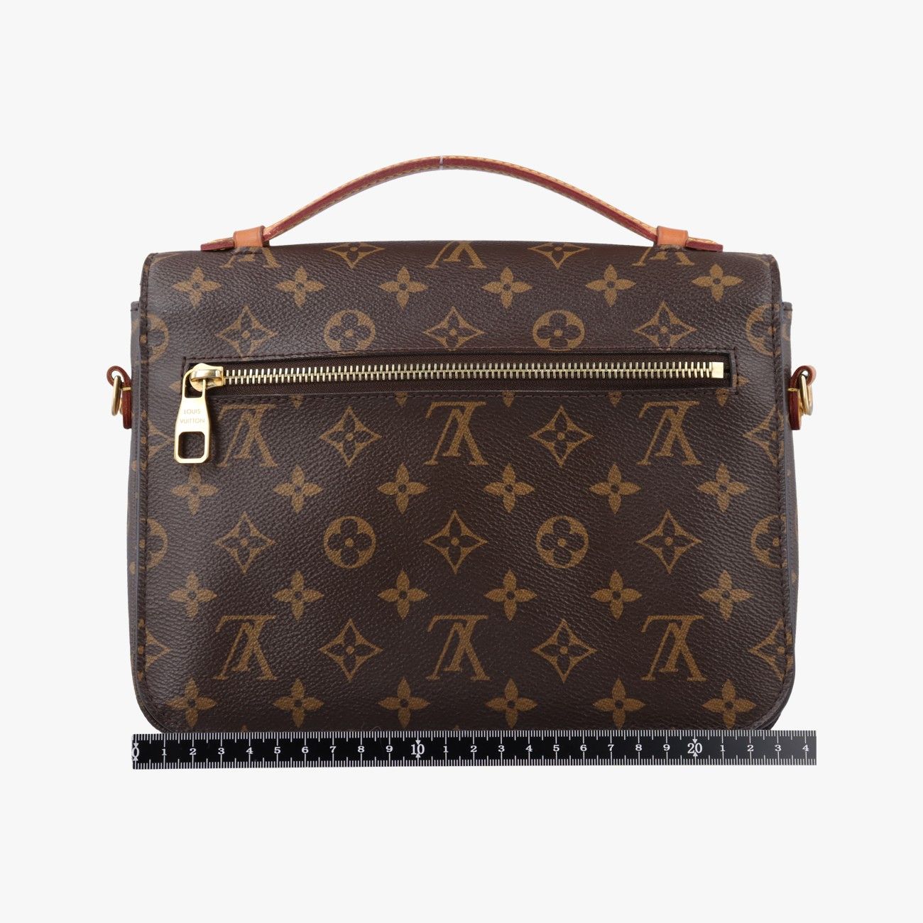 Louis Vuitton Pochette Metis MM Monogram Brown Canvas Handbag — view 2