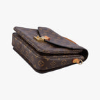 Louis Vuitton Pochette Metis MM Monogram Brown Canvas Handbag — view 4