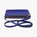 Celine Trio Blue Leather Shoulder — view 8