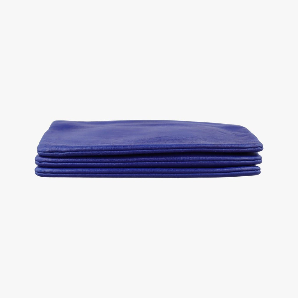 Celine Trio Blue Leather Shoulder — view 3