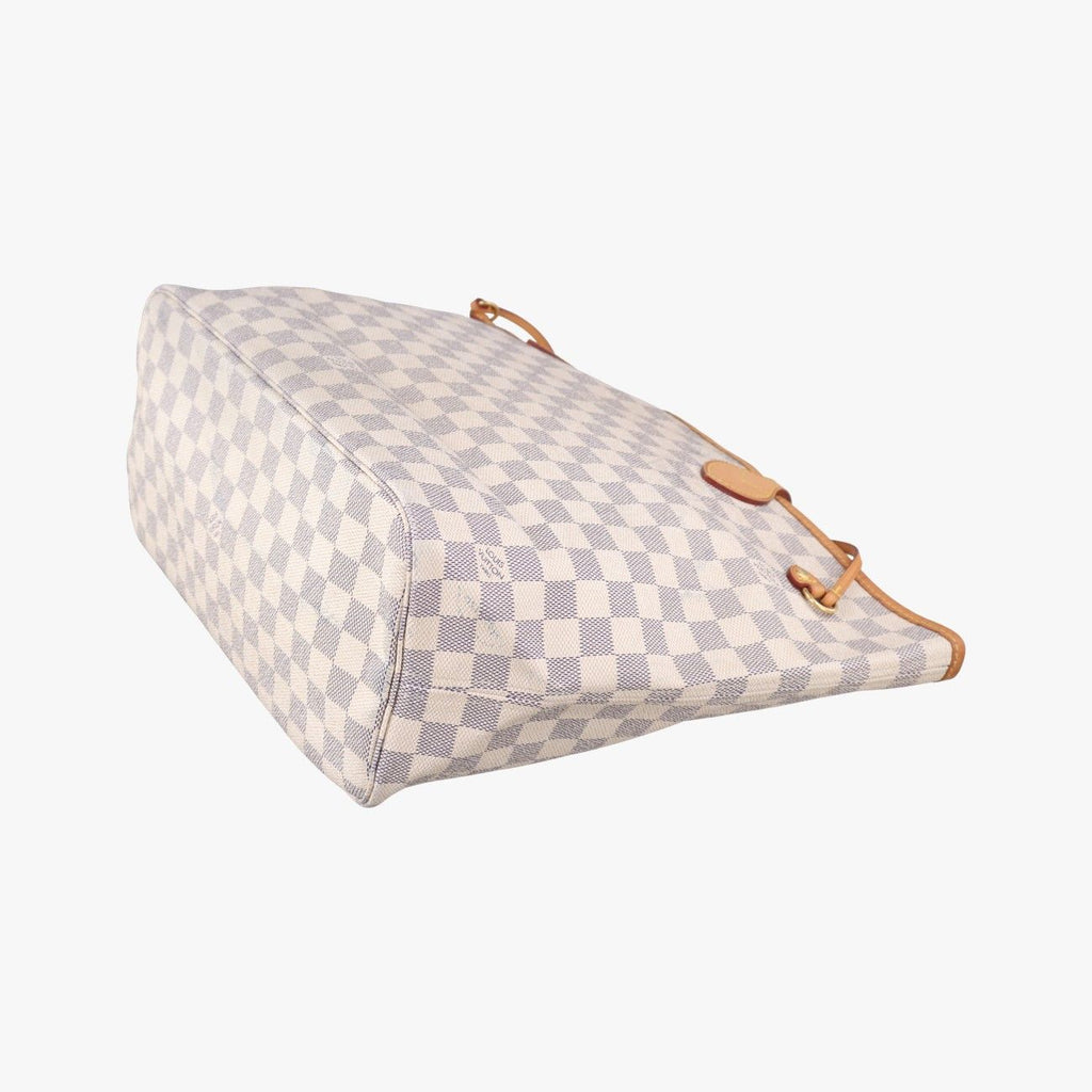 Louis Vuitton Neverfull MM Azur Damier Canvas — view 4