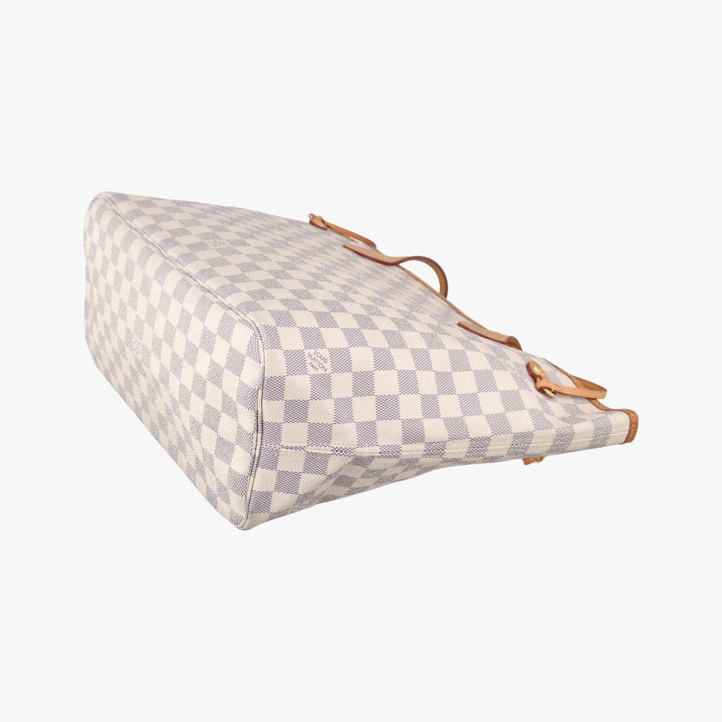 Louis Vuitton Neverfull MM Azur Damier Canvas — view 6