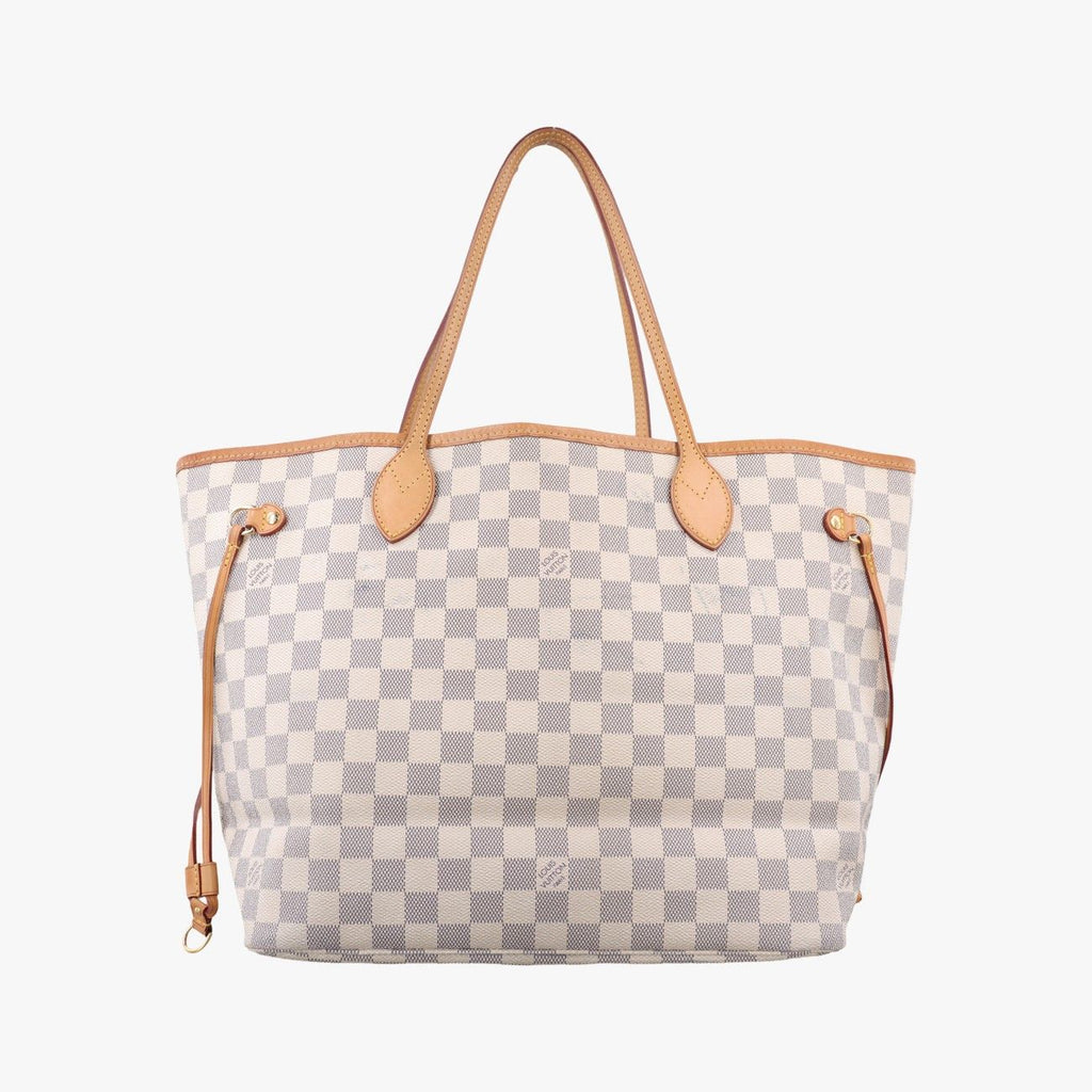 Louis Vuitton Neverfull MM Azur Damier Canvas