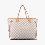 Louis Vuitton Neverfull MM Azur Damier Canvas — view 2