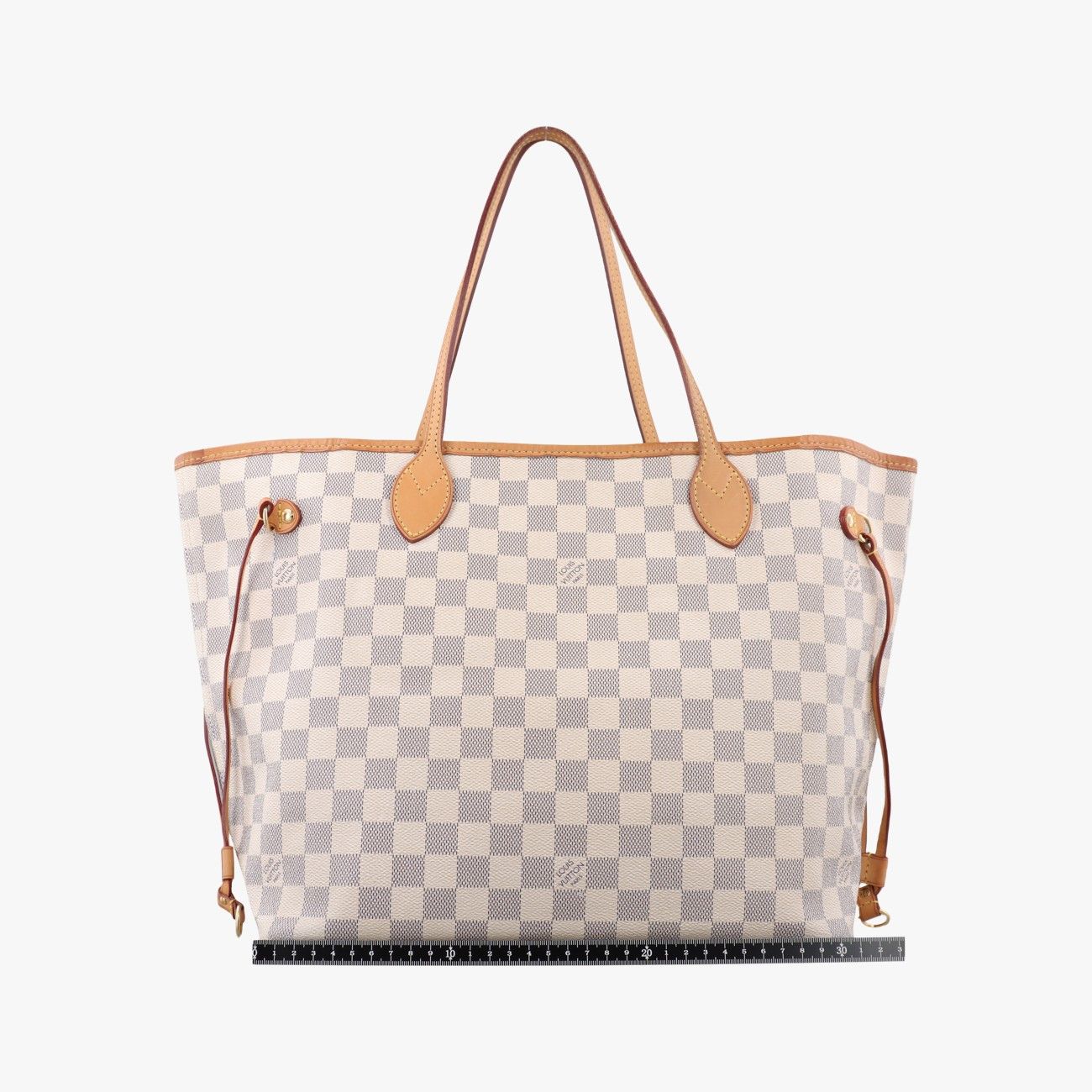 Louis Vuitton Neverfull MM Azur Damier Canvas — view 2