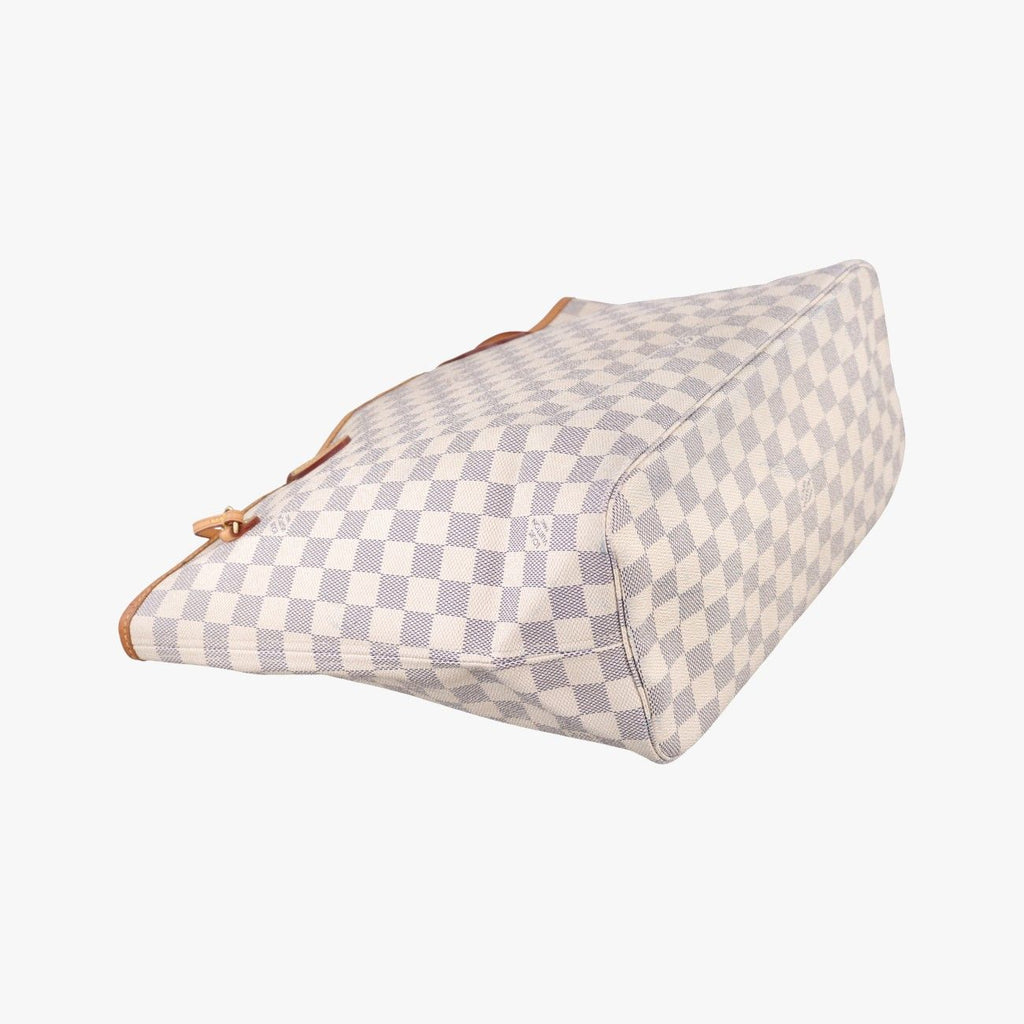 Louis Vuitton Neverfull MM Azur Damier Canvas — view 5