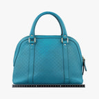 Gucci Micro Guccissima Blue Leather Handbag — view 2
