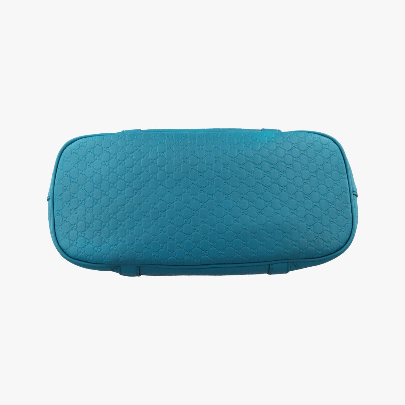 Gucci Micro Guccissima Blue Leather Handbag — view 3